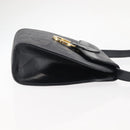 Christian Dior Trotter Canvas Shoulder Bag PVC Leather Navy Auth ki6068-4