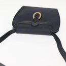 Christian Dior Trotter Canvas Shoulder Bag PVC Leather Navy Auth ki6068-6