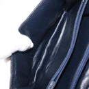 CELINE C Macadam Canvas Shoulder Bag Navy Auth ki6071-21