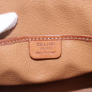 CELINE Macadam Canvas Hand Bag PVC Leather Brown Auth ki6076-17
