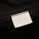 GUCCI Guccissima GG Shoulder Bag Leather White Auth ki6079-14