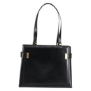 GUCCI Tote Bag Leather Black Auth ki6082-13