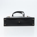 GUCCI Tote Bag Leather Black Auth ki6082-5