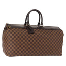 LOUIS VUITTON Damier Ebene Greenwich GM Boston Bag N41155 LV Auth ki6085-1
