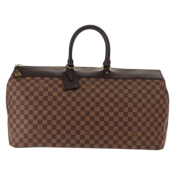 LOUIS VUITTON Damier Ebene Greenwich GM Boston Bag N41155 LV Auth ki6085