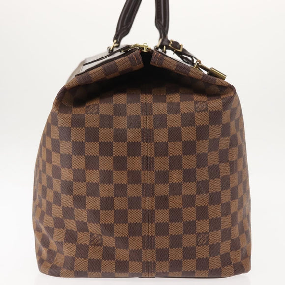 LOUIS VUITTON Damier Ebene Greenwich GM Boston Bag N41155 LV Auth ki6085