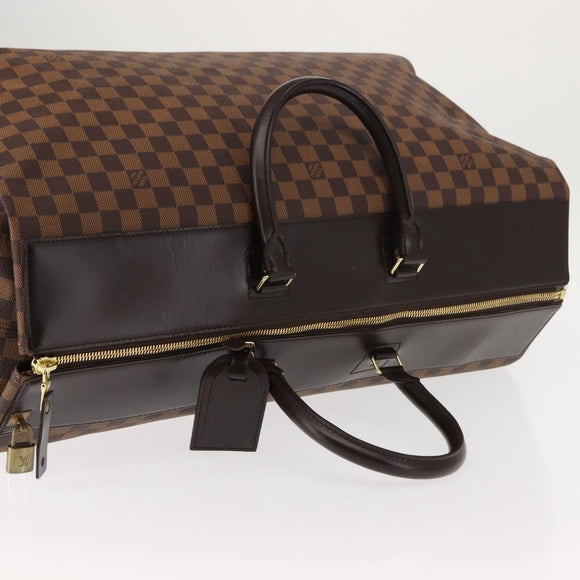 LOUIS VUITTON Damier Ebene Greenwich GM Boston Bag N41155 LV Auth ki6085