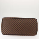 LOUIS VUITTON Damier Ebene Greenwich GM Boston Bag N41155 LV Auth ki6085-5