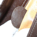 GUCCI Bamboo Hand Bag Leather 2way Brown Auth ki6088-12