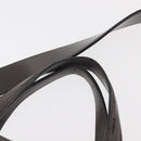 BURBERRY Hand Bag Patent leather 2way Gray Auth ki6089-8