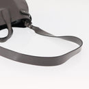 BURBERRY Hand Bag Patent leather 2way Gray Auth ki6089-9