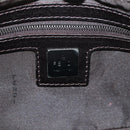 FENDI Zucca Canvas Mamma Baguette Shoulder Bag Brown Black Auth ki6096V-18