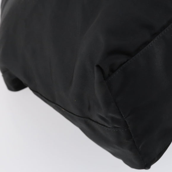 PRADA Tote Bag Nylon Black Auth ki6097