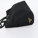 PRADA Tote Bag Nylon Black Auth ki6097-4