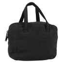 PRADA Hand Bag Nylon Black Auth ki6098-1