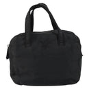 PRADA Hand Bag Nylon Black Auth ki6098-2
