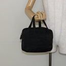 PRADA Hand Bag Nylon Black Auth ki6098-21