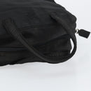 PRADA Hand Bag Nylon Black Auth ki6098-7