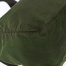 PRADA Shoulder Bag Nylon Khaki Auth ki6099-16