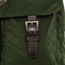PRADA Shoulder Bag Nylon Khaki Auth ki6099-19