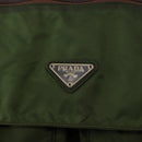 PRADA Shoulder Bag Nylon Khaki Auth ki6099-20