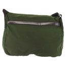 PRADA Shoulder Bag Nylon Khaki Auth ki6099-2