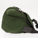 PRADA Shoulder Bag Nylon Khaki Auth ki6099-3