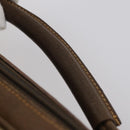 GUCCI GG Supreme Shoulder Bag PVC Leather 2way Beige Auth ki6104-15