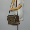 GUCCI GG Supreme Shoulder Bag PVC Leather 2way Beige Auth ki6104-24