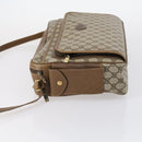 GUCCI GG Supreme Shoulder Bag PVC Leather 2way Beige Auth ki6104-4