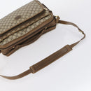 GUCCI GG Supreme Shoulder Bag PVC Leather 2way Beige Auth ki6104-7