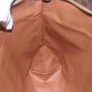 CELINE Macadam Canvas Tote Bag PVC Leather Brown Auth ki6109-19