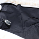 GUCCI GG Canvas Sherry Line Tote Bag Silver Blue khaki Auth ki6110-18