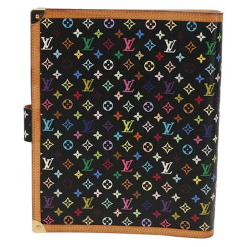 LOUIS VUITTON Multicolor Agenda GM Day Planner Cover Black R20893 Auth ki6115V - 0