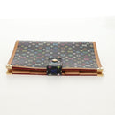 LOUIS VUITTON Multicolor Agenda GM Day Planner Cover Black R20893 Auth ki6115V-3