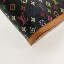 LOUIS VUITTON Multicolor Agenda GM Day Planner Cover Black R20893 Auth ki6115V-14