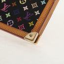 LOUIS VUITTON Multicolor Agenda GM Day Planner Cover Black R20893 Auth ki6115V-15