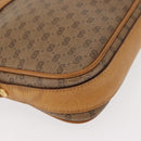 GUCCI Micro GG Supreme Shoulder Bag PVC Beige Gold 007 123 0428 Auth ki6116-14