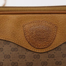 GUCCI Micro GG Supreme Shoulder Bag PVC Beige Gold 007 123 0428 Auth ki6116-18