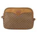 GUCCI Micro GG Supreme Shoulder Bag PVC Beige Gold 007 123 0428 Auth ki6116-13