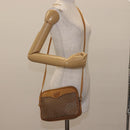 GUCCI Micro GG Supreme Shoulder Bag PVC Beige Gold 007 123 0428 Auth ki6116-22