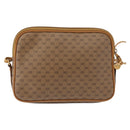 GUCCI Micro GG Supreme Shoulder Bag PVC Beige Gold 007 123 0428 Auth ki6116-2