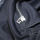 FENDI Mamma Baguette Shoulder Bag Nylon Black Silver Auth ki6120-23