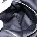 FENDI Mamma Baguette Shoulder Bag Nylon Black Silver Auth ki6120-24