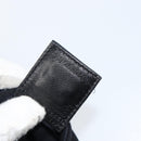 FENDI Mamma Baguette Shoulder Bag Nylon Black Silver Auth ki6120-12