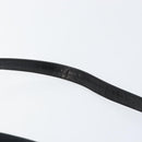 FENDI Mamma Baguette Shoulder Bag Nylon Black Silver Auth ki6120-8