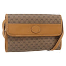 GUCCI Micro GG Supreme Shoulder Bag PVC Beige Gold 004 89 0265 Auth ki6121-1