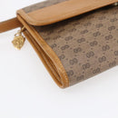 GUCCI Micro GG Supreme Shoulder Bag PVC Beige Gold 004 89 0265 Auth ki6121-14