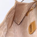 GUCCI Micro GG Supreme Shoulder Bag PVC Beige Gold 004 89 0265 Auth ki6121-21