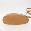 GUCCI Micro GG Supreme Shoulder Bag PVC Beige Gold Auth ki6122-5